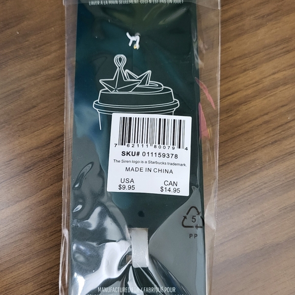 Starbucks Lid Stopper Keychain - Picture 2 of 2